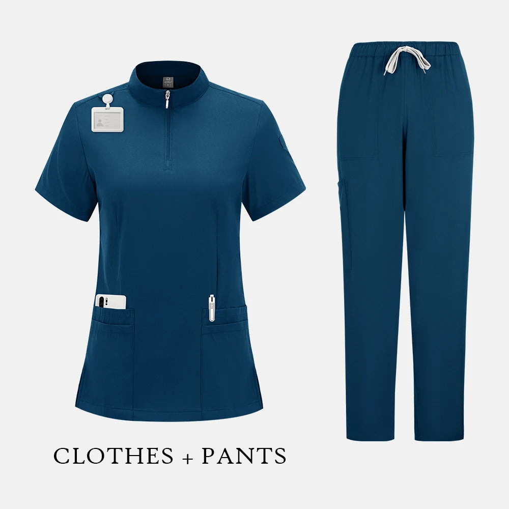 ScrubLuxe Stretch Scrub Set