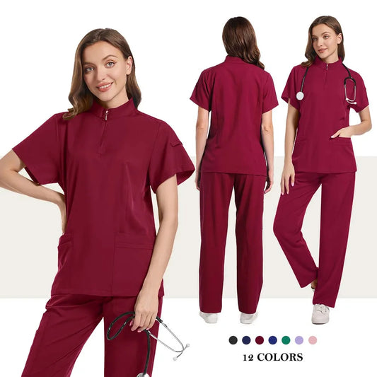ScrubLuxe Stretch Scrub Set
