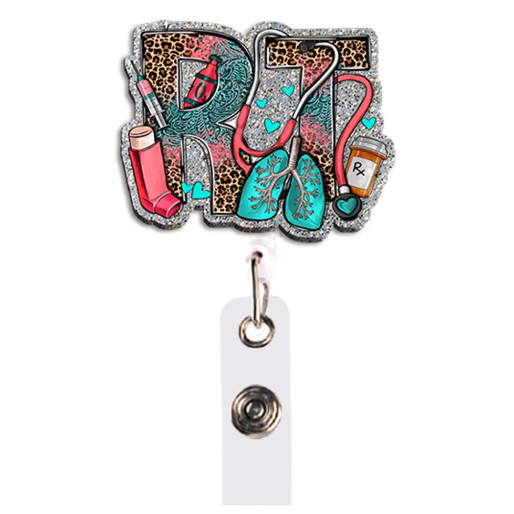 ScrubLuxe Glitter Badge Reel