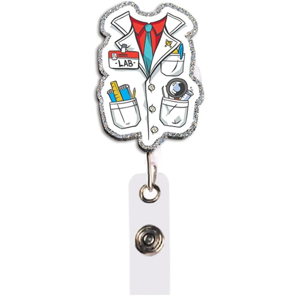 ScrubLuxe Glitter Badge Reel