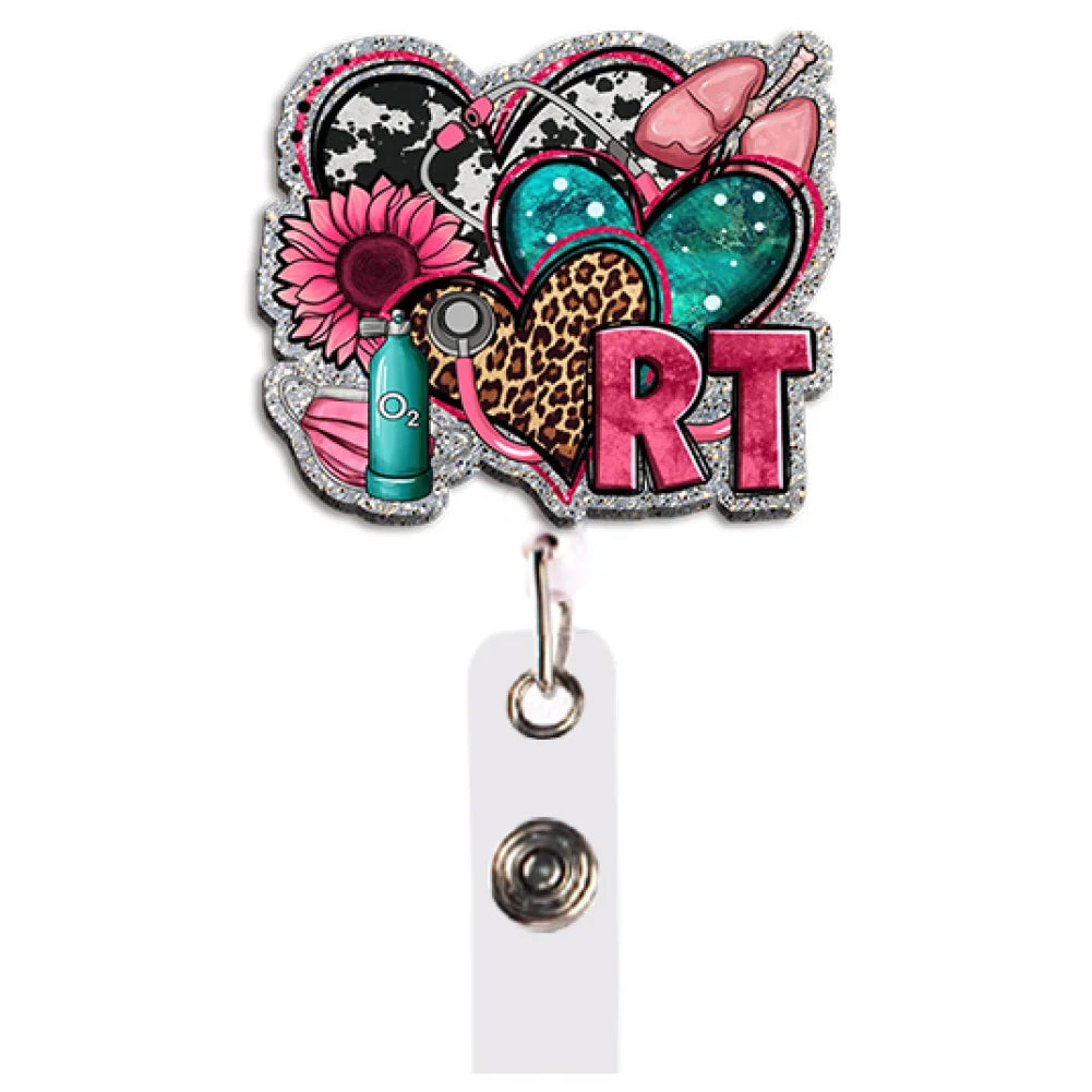 ScrubLuxe Glitter Badge Reel