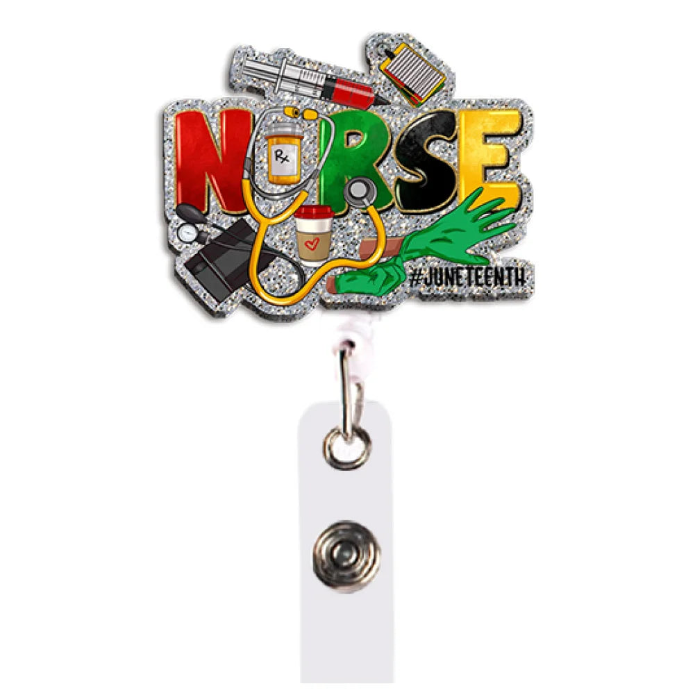ScrubLuxe Glitter Badge Reel