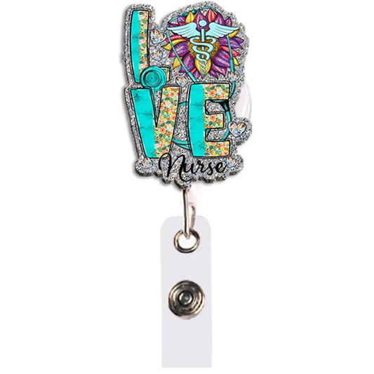 ScrubLuxe Glitter Badge Reel