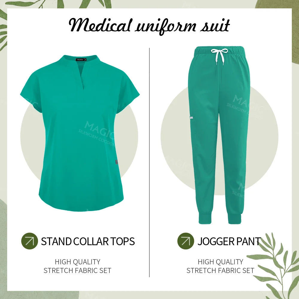 ScrubLuxe Pet & Spa Medical Uniform Set