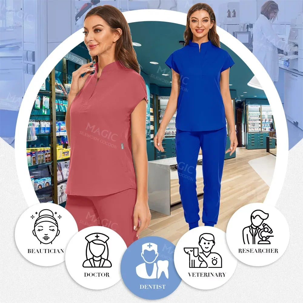 ScrubLuxe Pet & Spa Medical Uniform Set