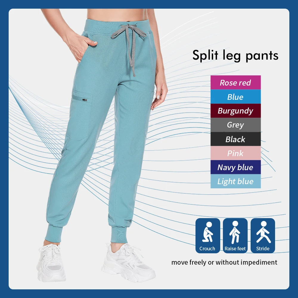ScrubLuxe Slim Fit Jogger Scrub Pants