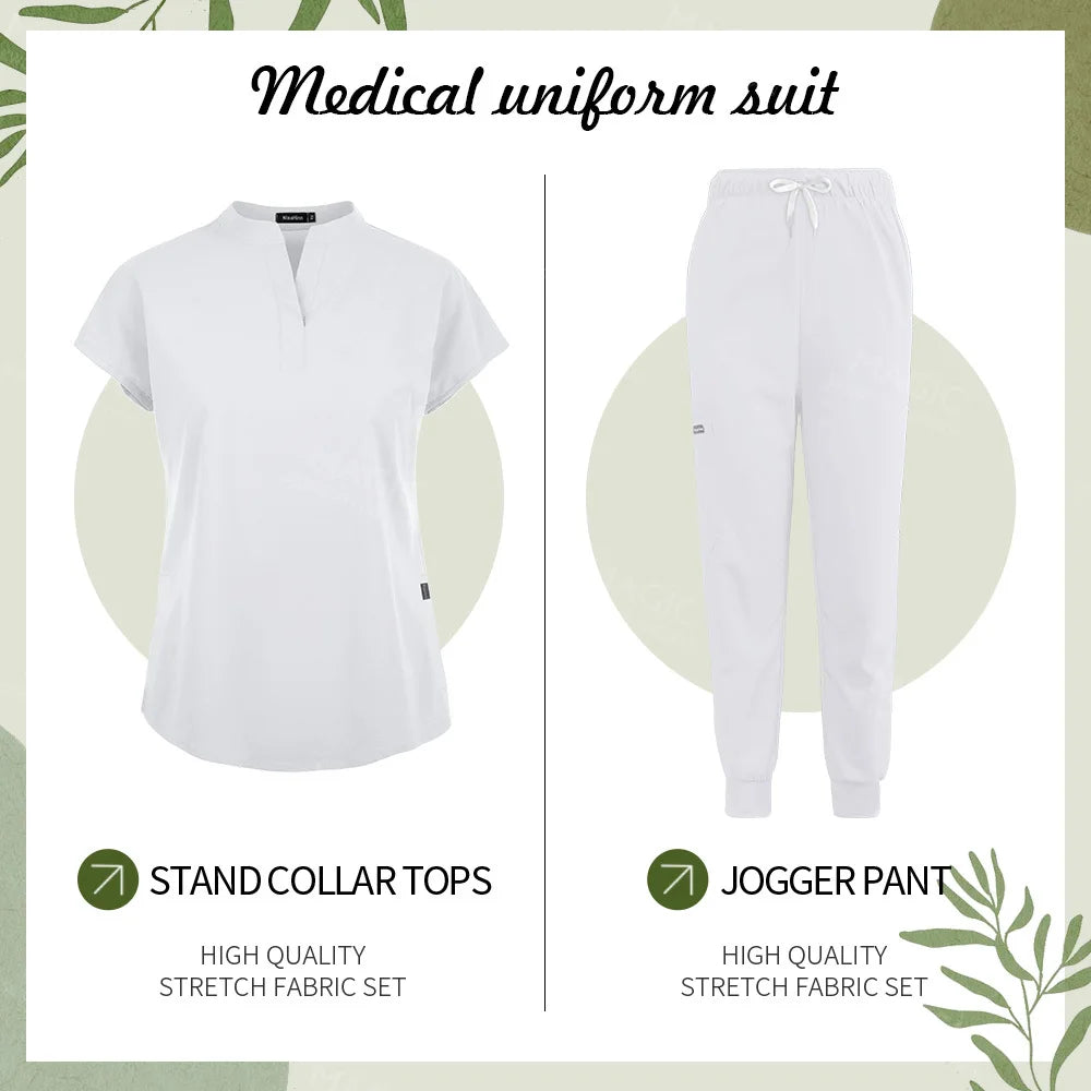 ScrubLuxe Pet & Spa Medical Uniform Set