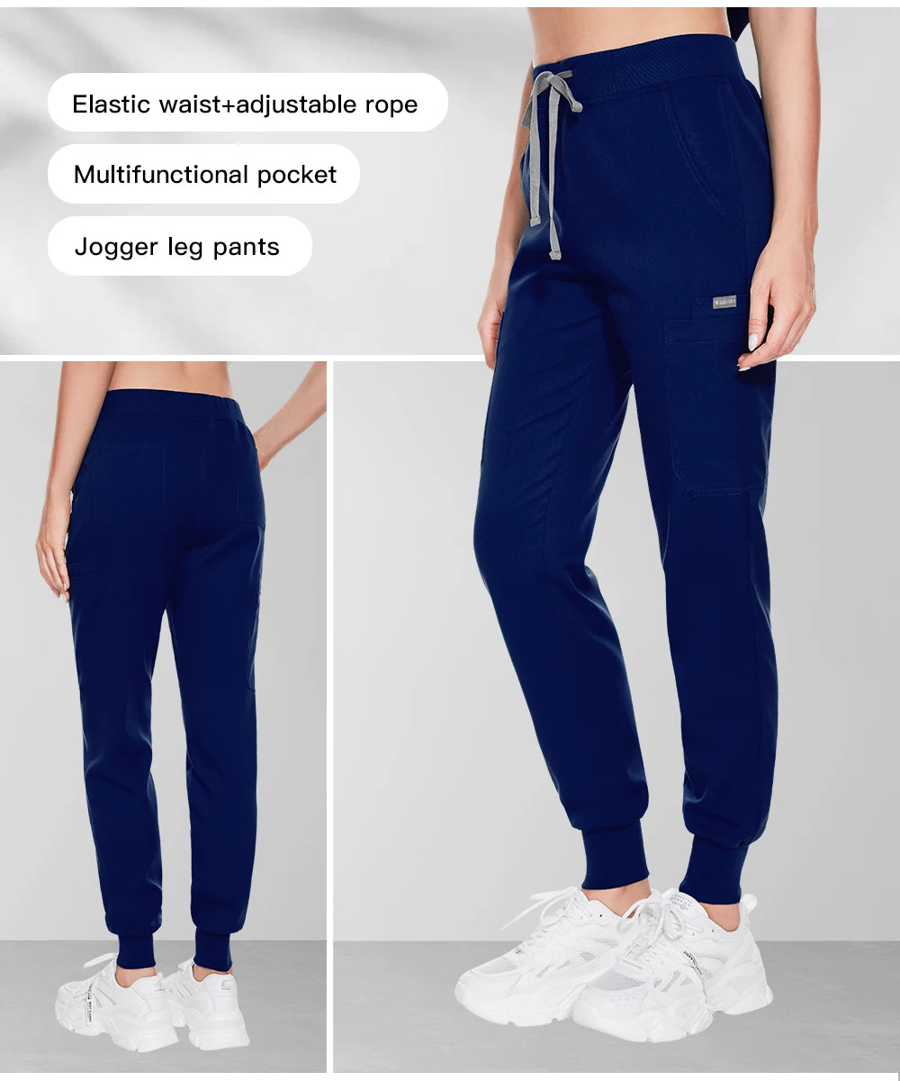ScrubLuxe Slim Fit Jogger Scrub Pants