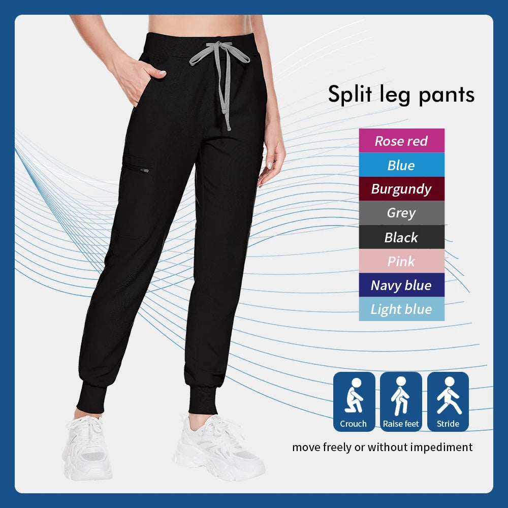 ScrubLuxe Slim Fit Jogger Scrub Pants