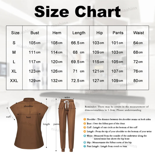ScrubLuxe Short Sleeve Jogger Set