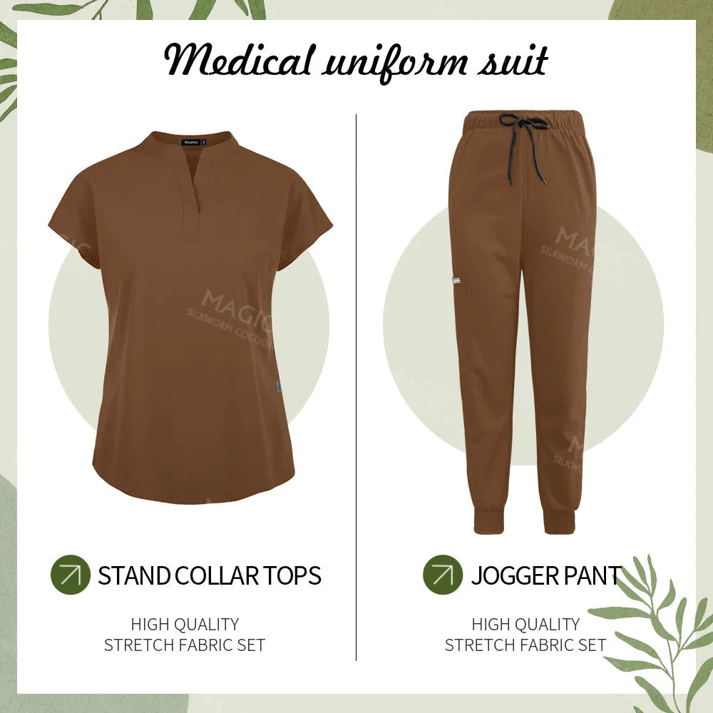 ScrubLuxe Pet & Spa Medical Uniform Set