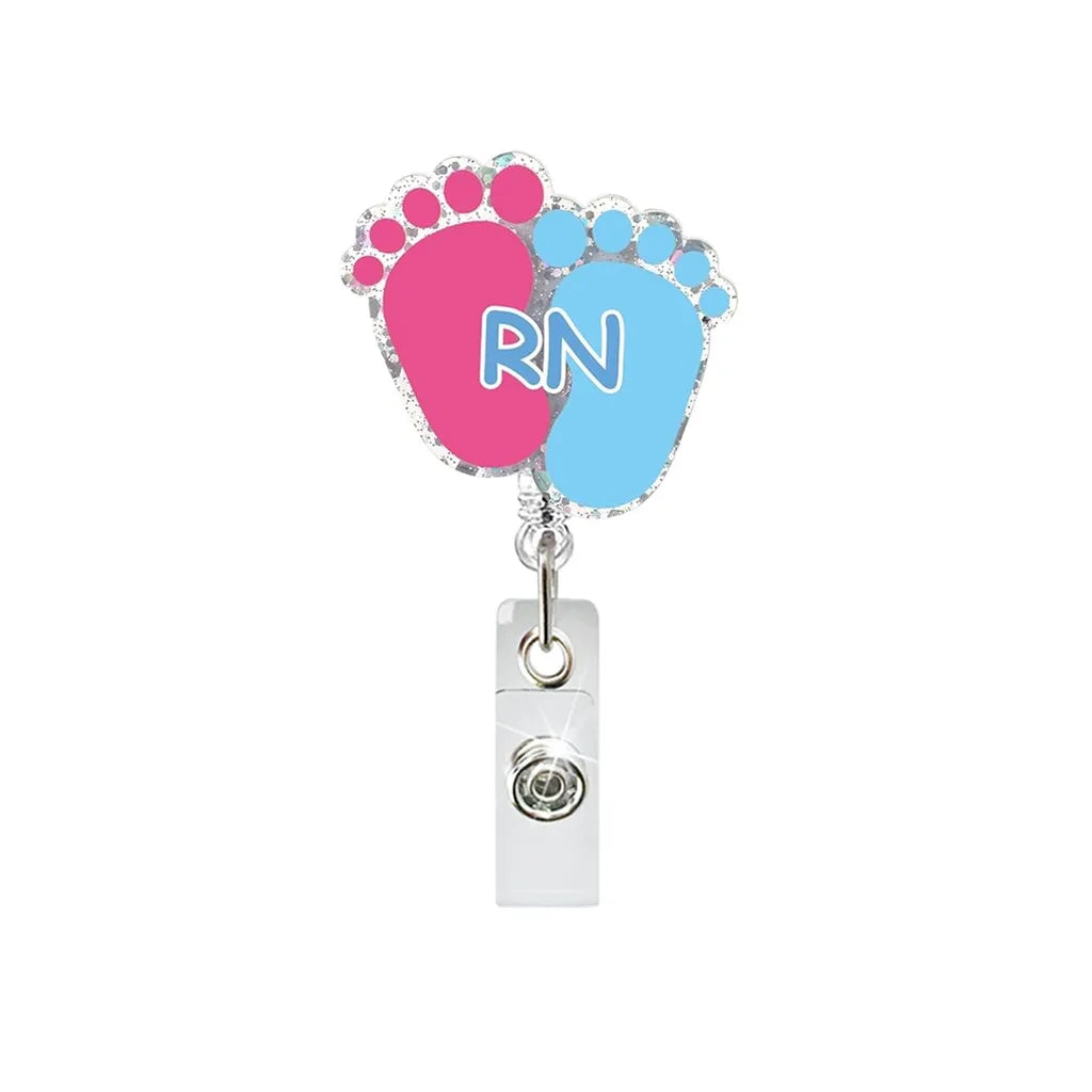 ScrubLuxe NICU Nurse Badge Reel