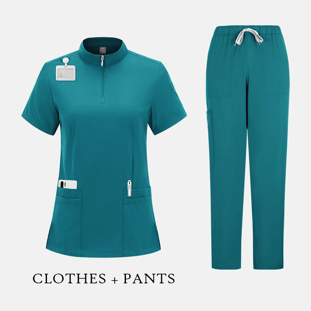 ScrubLuxe Stretch Scrub Set
