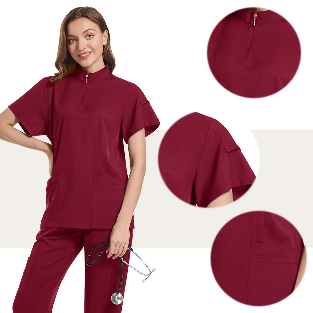 ScrubLuxe Stretch Scrub Set