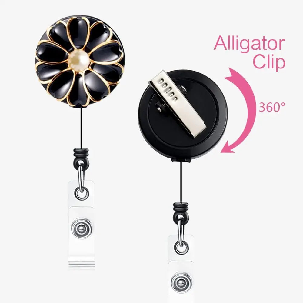 ScrubLuxe Pearl Badge Reel