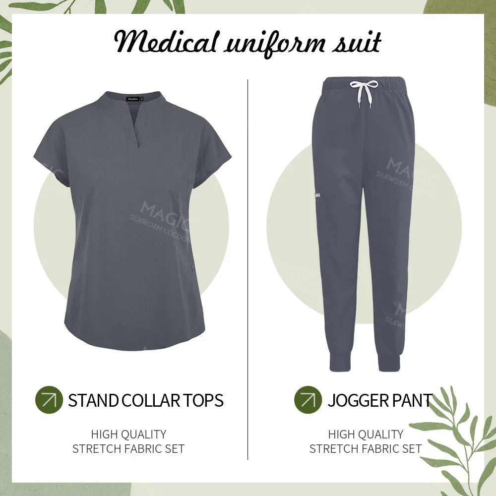 ScrubLuxe Pet & Spa Medical Uniform Set