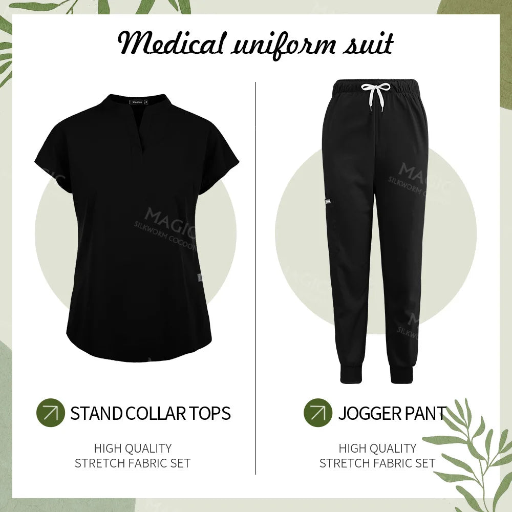 ScrubLuxe Pet & Spa Medical Uniform Set