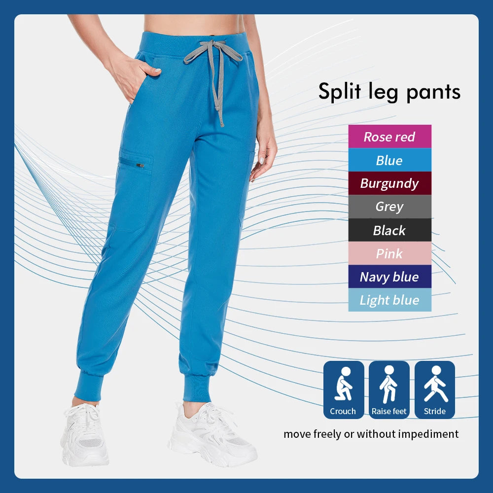 ScrubLuxe Slim Fit Jogger Scrub Pants