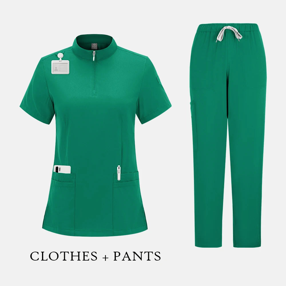 ScrubLuxe Stretch Scrub Set