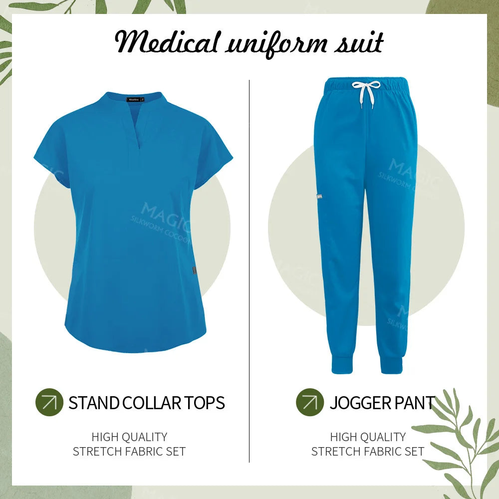 ScrubLuxe Pet & Spa Medical Uniform Set