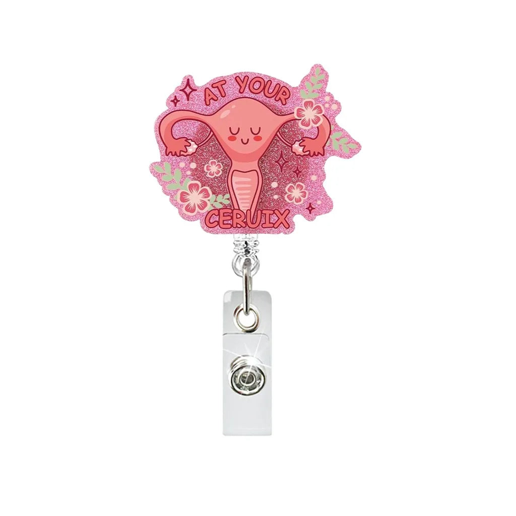 ScrubLuxe NICU Nurse Badge Reel