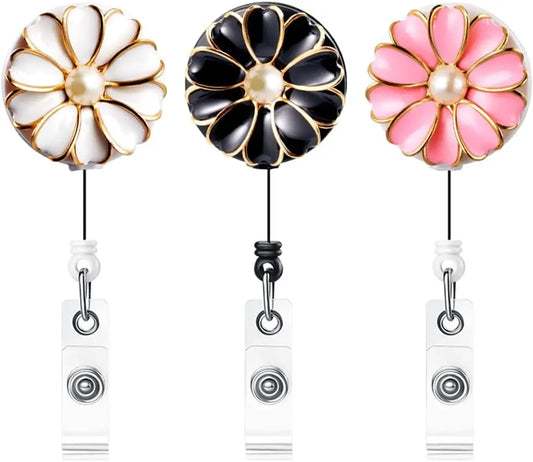 ScrubLuxe Pearl Badge Reel
