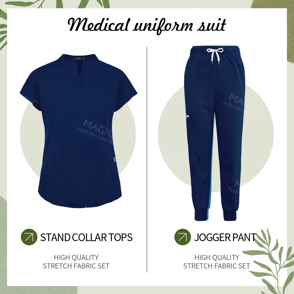ScrubLuxe Pet & Spa Medical Uniform Set