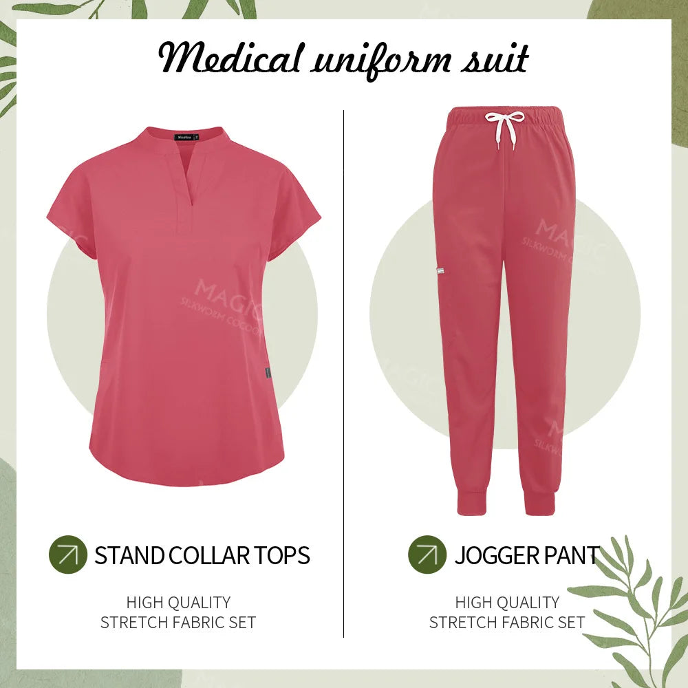 ScrubLuxe Pet & Spa Medical Uniform Set