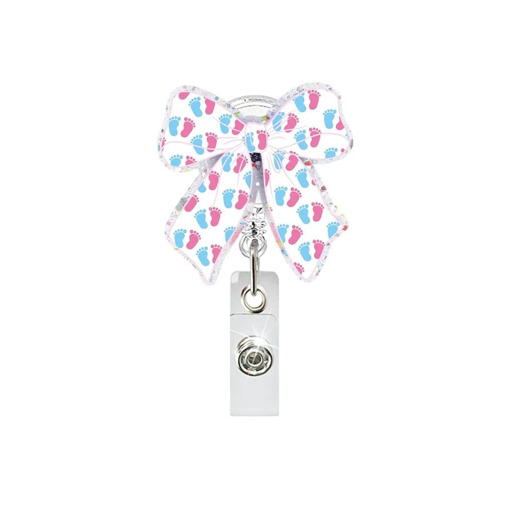 ScrubLuxe NICU Nurse Badge Reel