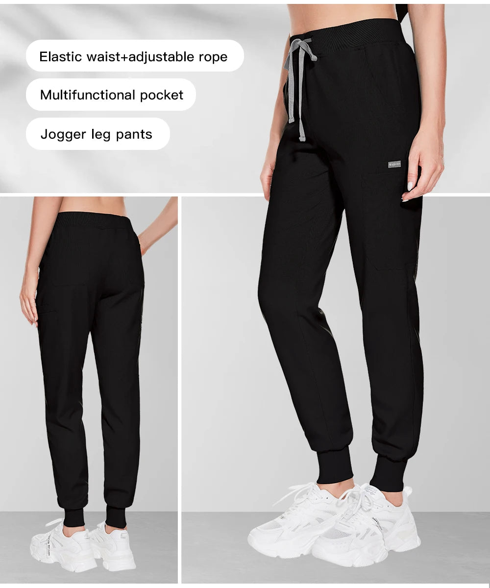 ScrubLuxe Slim Fit Jogger Scrub Pants
