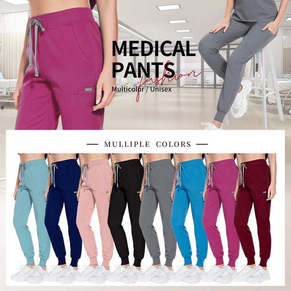 ScrubLuxe Slim Fit Jogger Scrub Pants