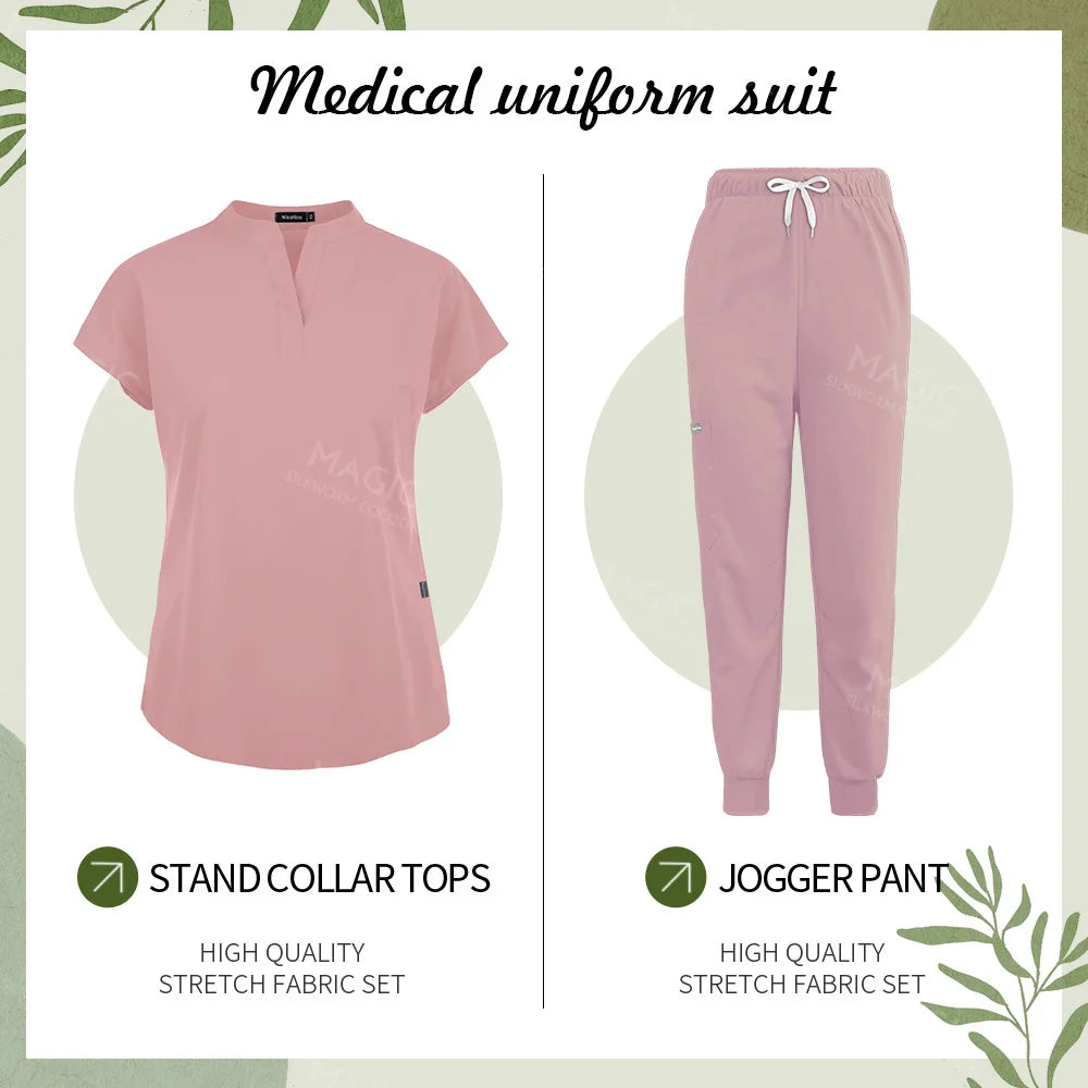 ScrubLuxe Pet & Spa Medical Uniform Set