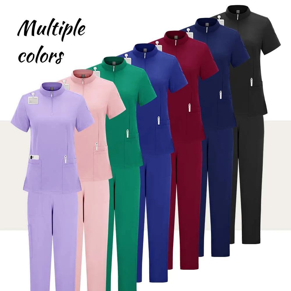 ScrubLuxe Stretch Scrub Set