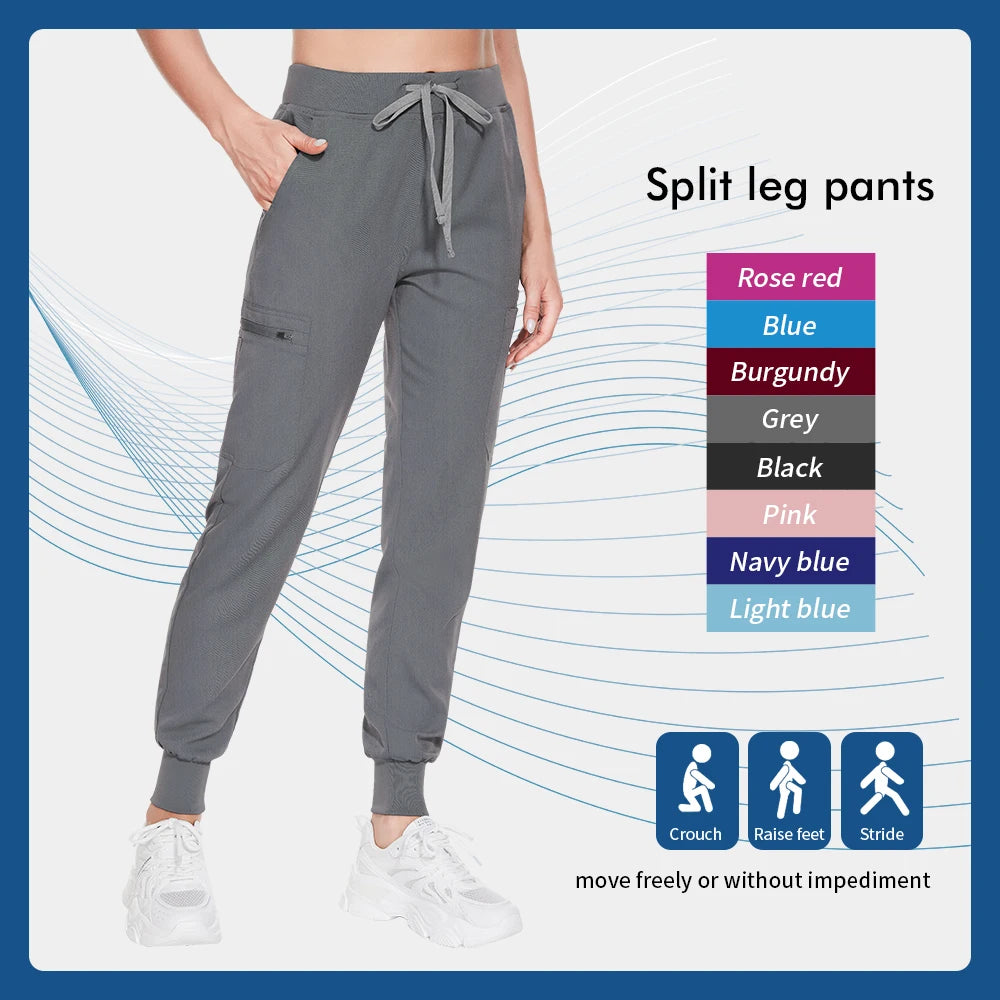 ScrubLuxe Slim Fit Jogger Scrub Pants