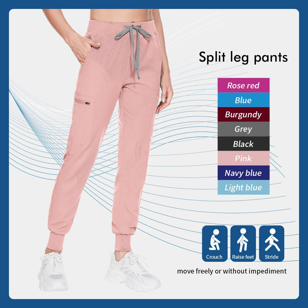ScrubLuxe Slim Fit Jogger Scrub Pants