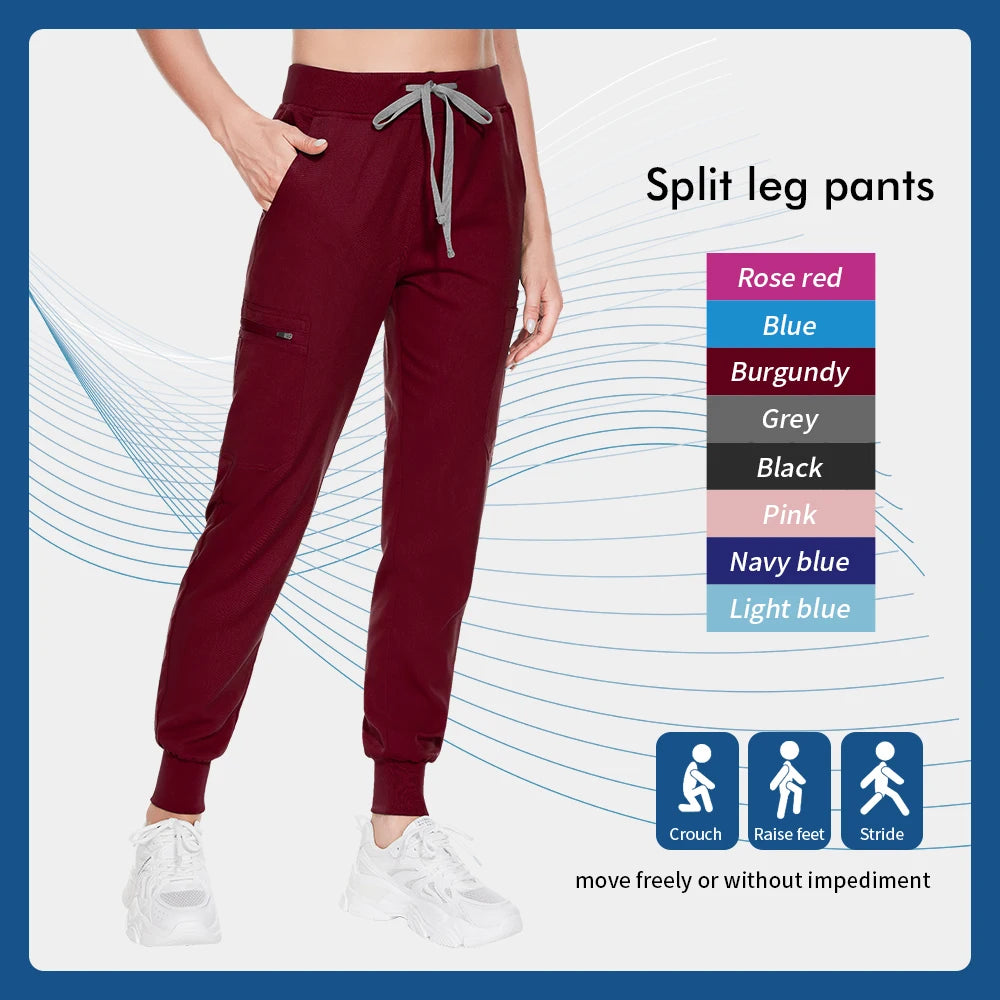 ScrubLuxe Slim Fit Jogger Scrub Pants