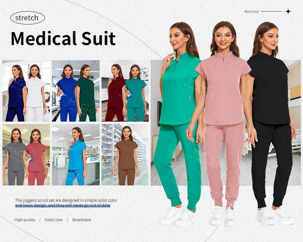 ScrubLuxe Pet & Spa Medical Uniform Set