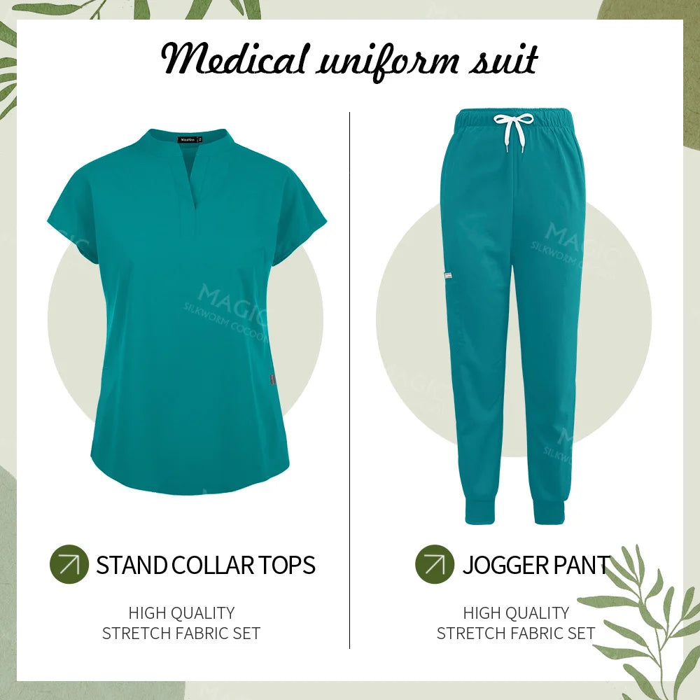 ScrubLuxe Pet & Spa Medical Uniform Set