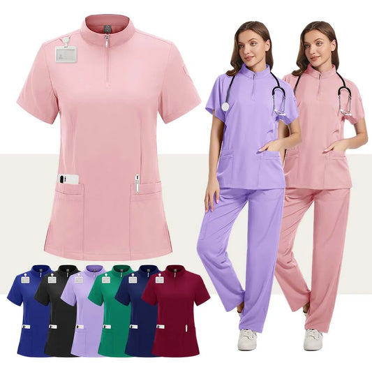 ScrubLuxe Stretch Scrub Set