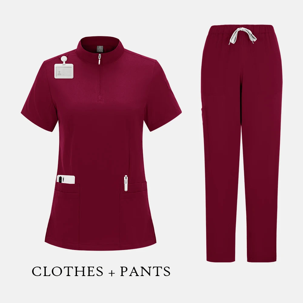 ScrubLuxe Stretch Scrub Set