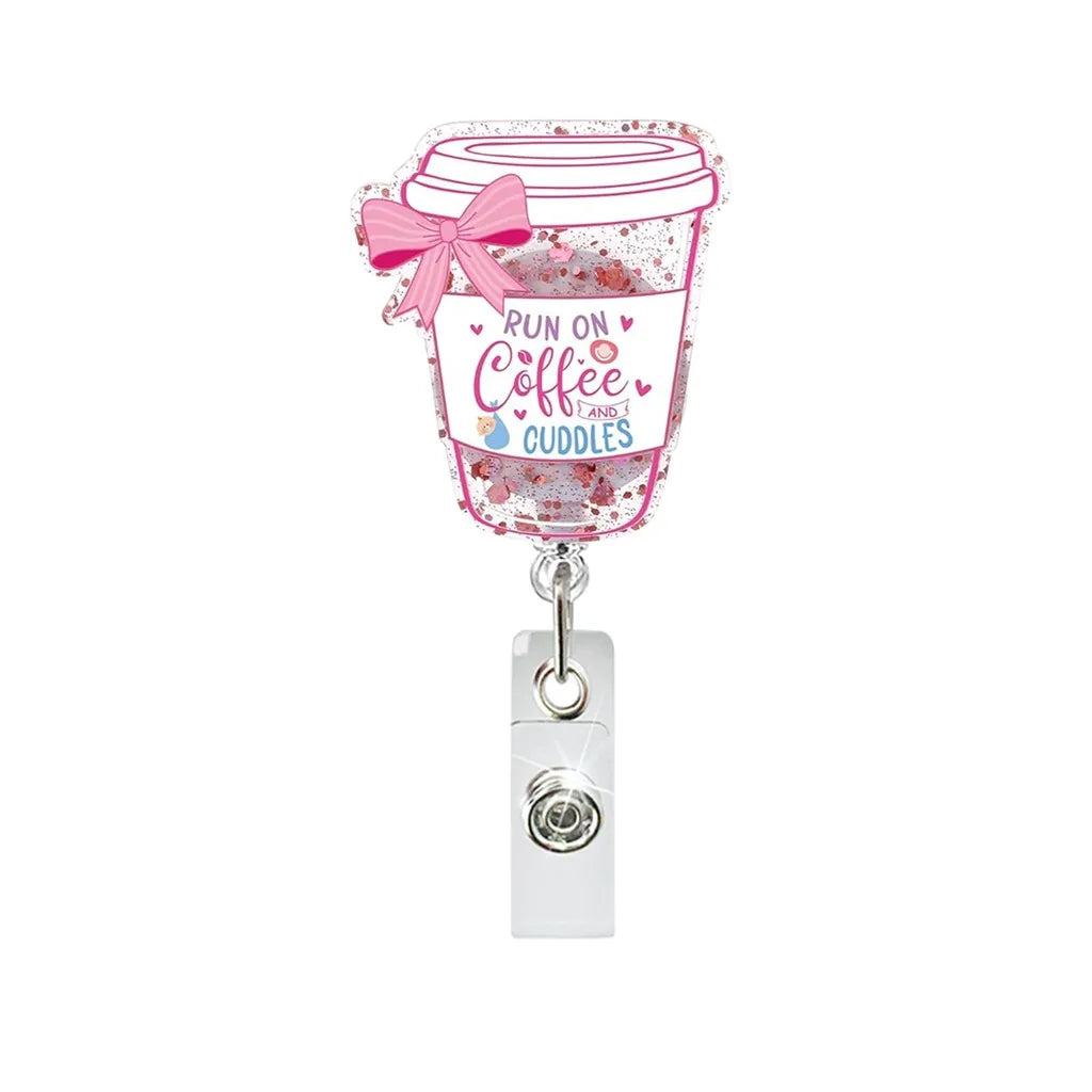 ScrubLuxe NICU Nurse Badge Reel
