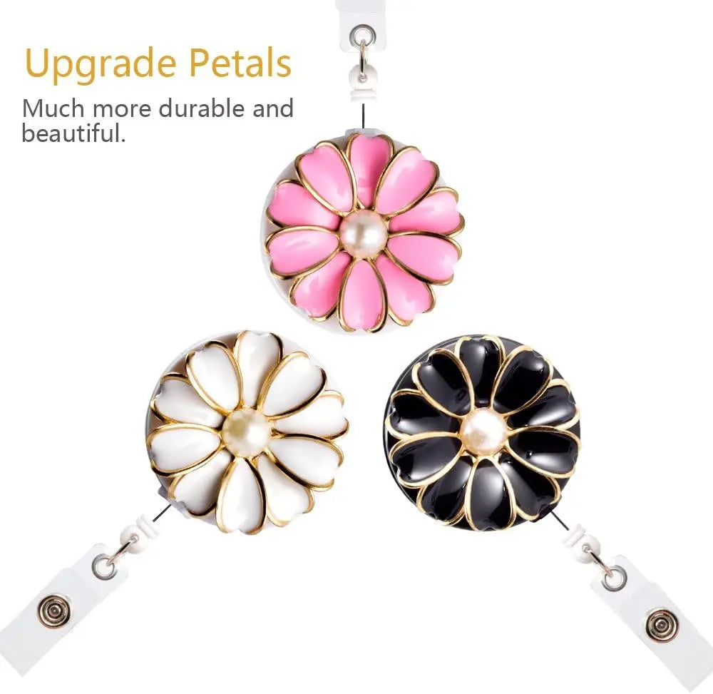 ScrubLuxe Pearl Badge Reel