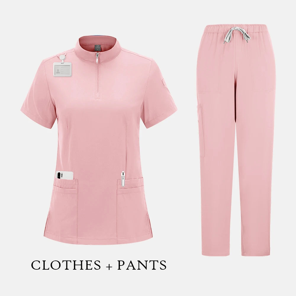 ScrubLuxe Stretch Scrub Set
