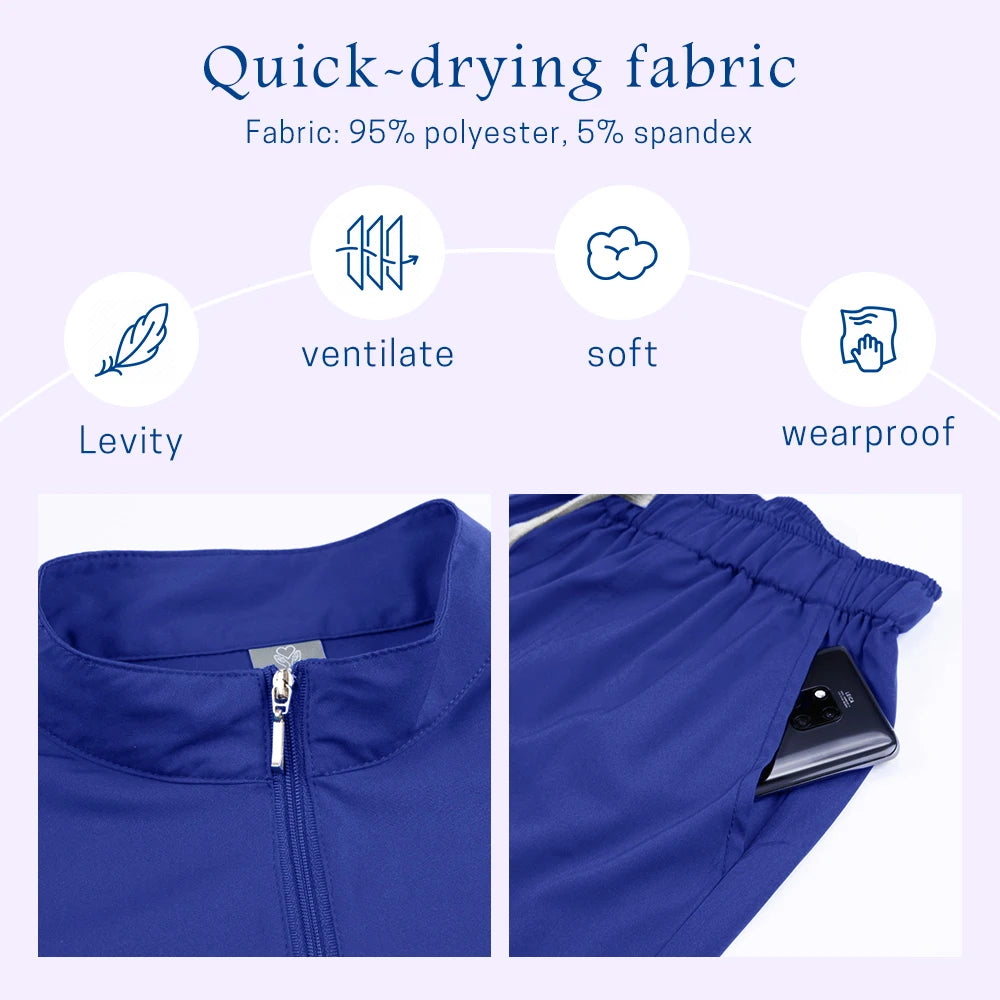 ScrubLuxe Stretch Scrub Set
