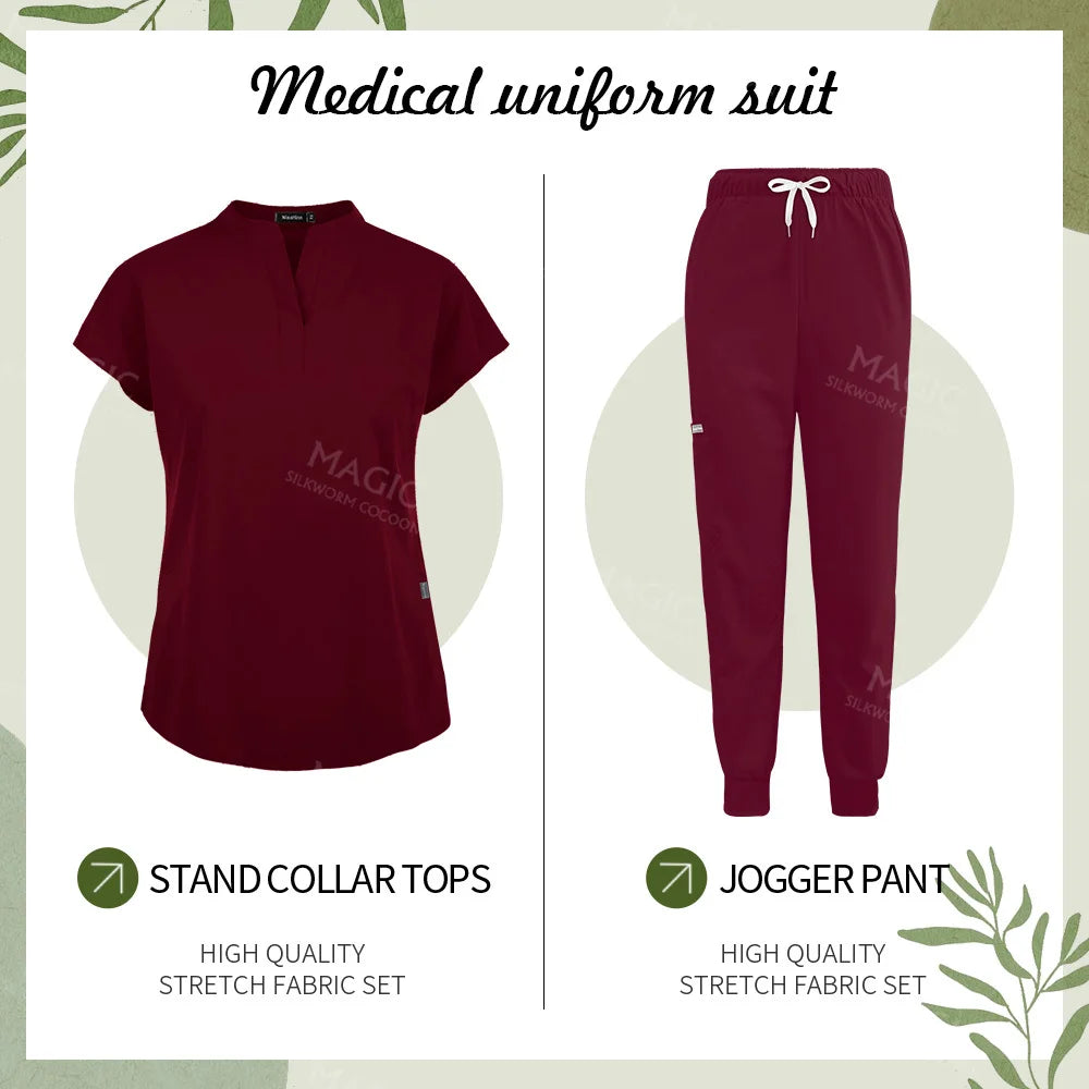 ScrubLuxe Pet & Spa Medical Uniform Set