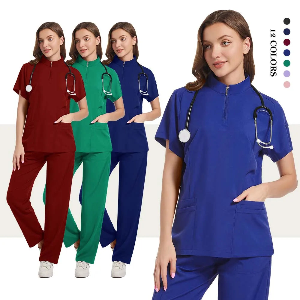 ScrubLuxe Stretch Scrub Set