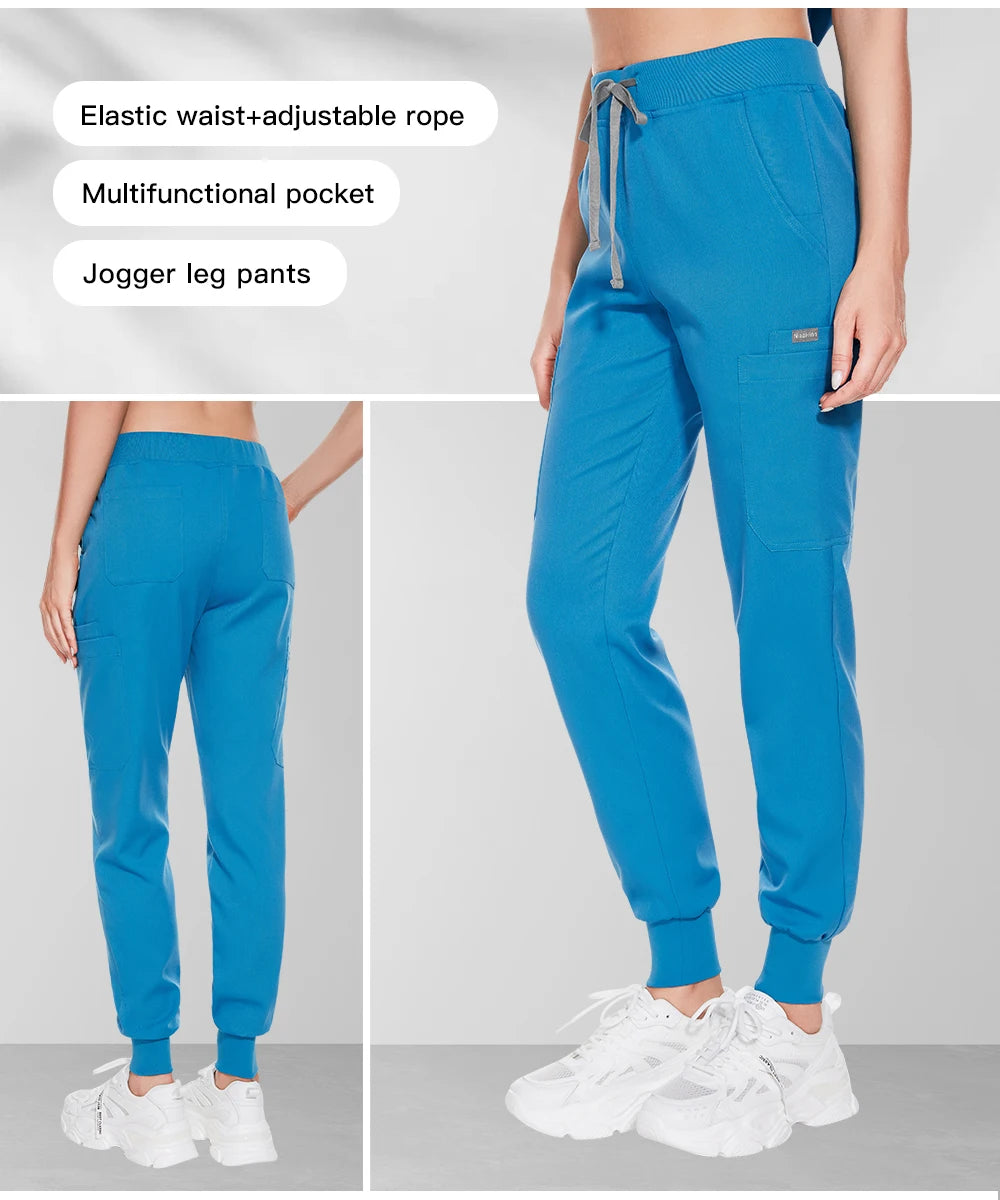 ScrubLuxe Slim Fit Jogger Scrub Pants