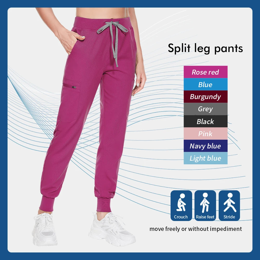 ScrubLuxe Slim Fit Jogger Scrub Pants