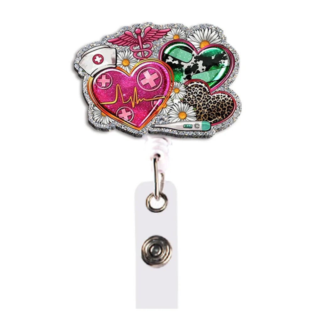 ScrubLuxe Glitter Badge Reel
